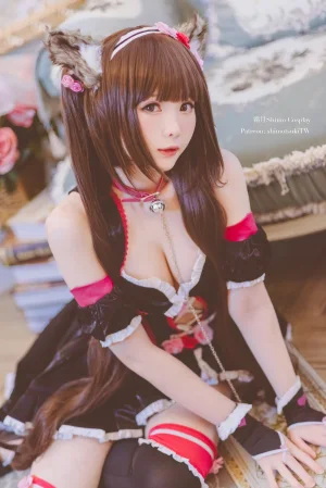 霜月shimo《巧克力》主题写真：16张全套美图