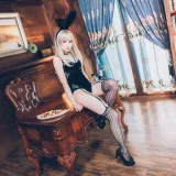 霜月shimo《兔耳狼 私服》主题写真：14张全套美图