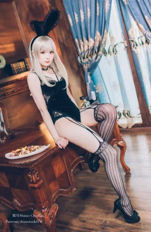 霜月shimo《兔耳狼 私服》主题写真：14张全套美图