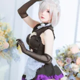 霜月shimo《玛修女仆》主题写真：14张全套美图
