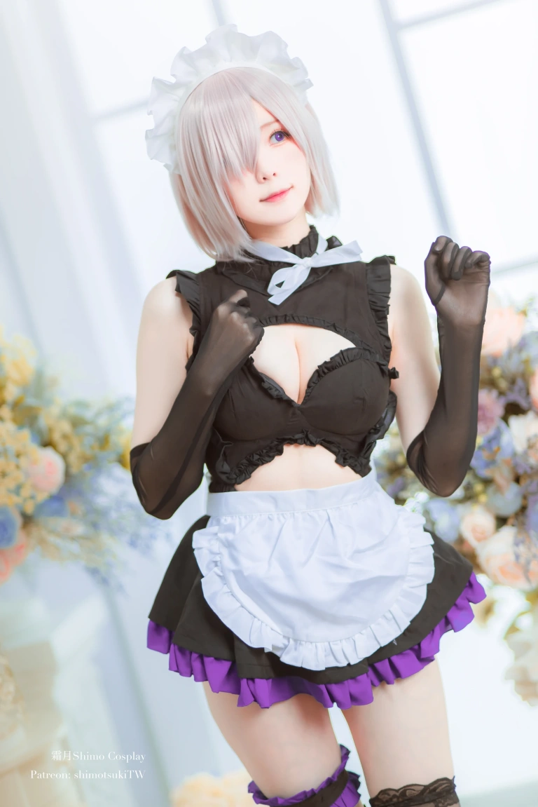 霜月shimo《玛修女仆》主题写真：14张全套美图