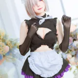 霜月shimo《玛修女仆》主题写真：14张全套美图