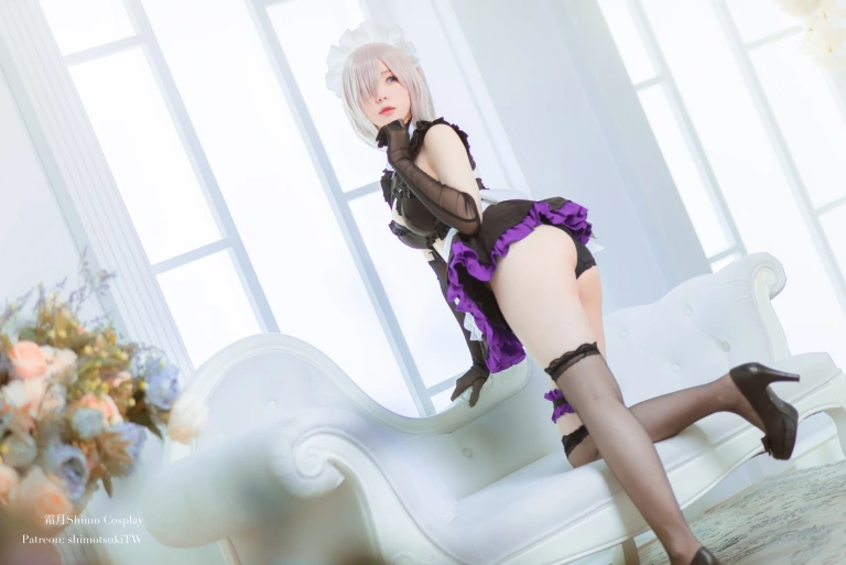 霜月shimo《玛修女仆》主题写真：14张全套美图