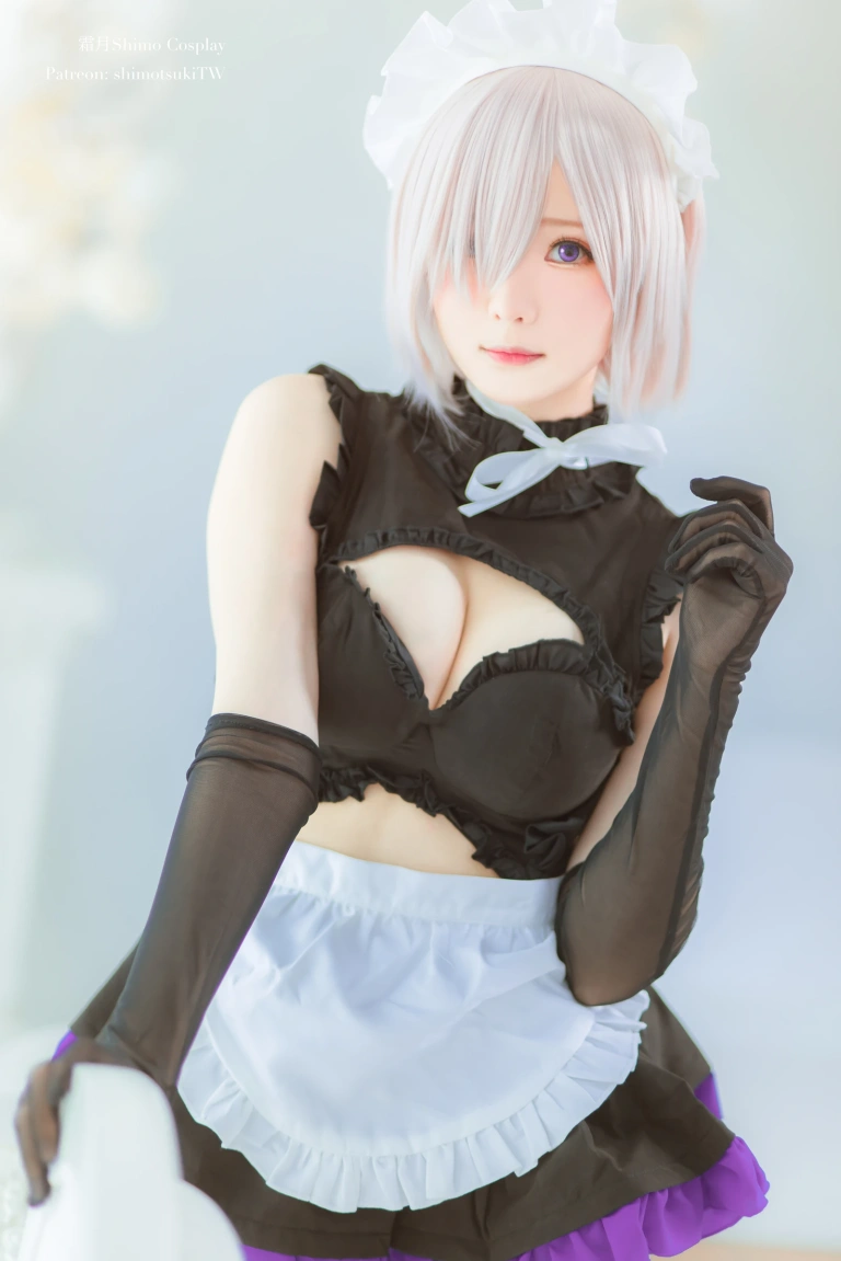 霜月shimo《玛修女仆》主题写真：14张全套美图