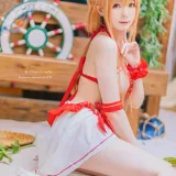 霜月shimo《Asuna泳装》主题写真：20张全套美图