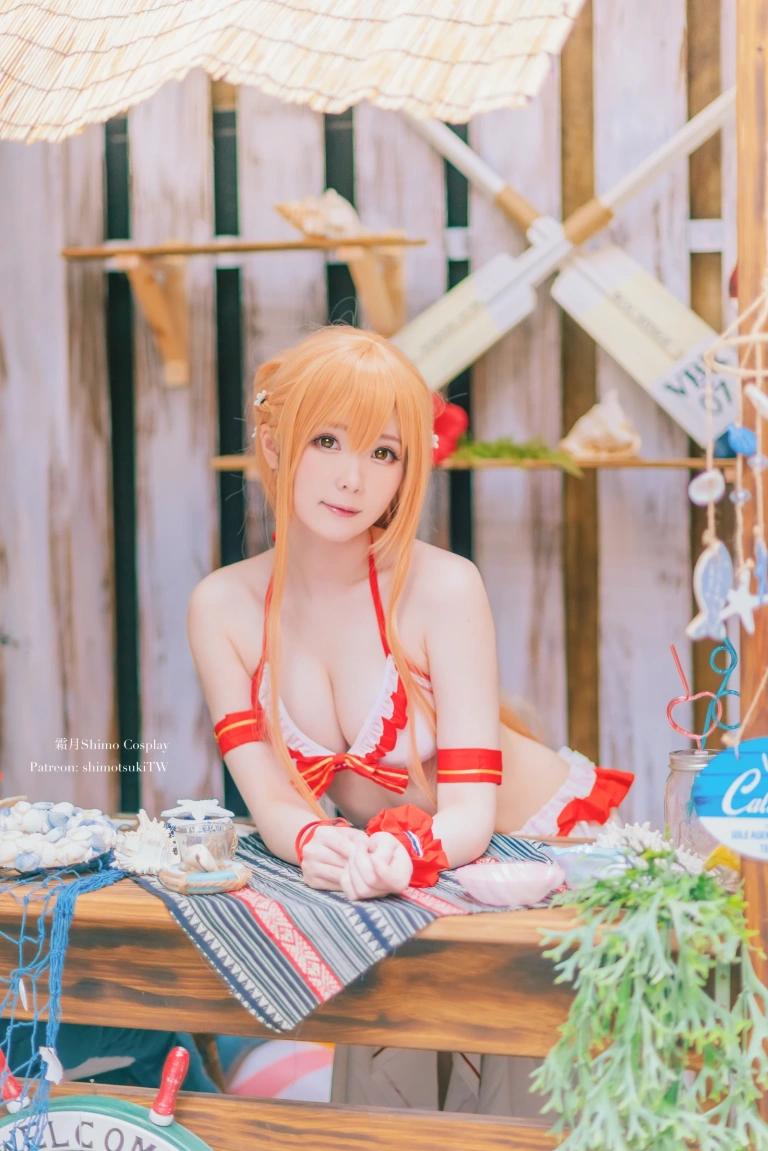 霜月shimo《Asuna泳装》主题写真：20张全套美图