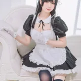 霜月shimo《爱宕女仆》主题写真：16张全套美图，含2个视频
