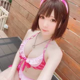霜月shimo《加藤惠泳衣》主题写真：19张全套美图