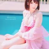 霜月shimo《加藤惠泳衣》主题写真：19张全套美图