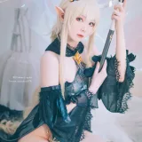 霜月shimo《明日方舟 闪灵》主题写真：17张全套美图