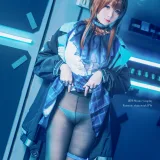 霜月shimo《明日方舟 阿米娅》主题写真：18张全套美图