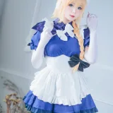 霜月shimo《贞德》主题写真：15张全套美图