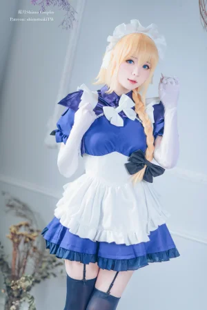 霜月shimo《贞德》主题写真：15张全套美图