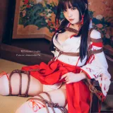 霜月shimo《巫女捆绑》主题写真：24张全套美图