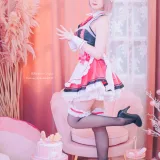 霜月shimo《July Bonus》主题写真：15张全套美图