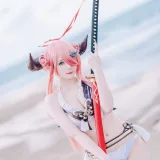 霜月shimo《碧蓝幻想・娜露梅亚》主题写真：95张全套美图