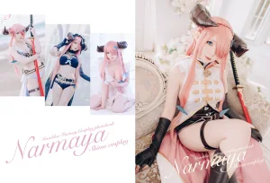 霜月shimo《碧蓝幻想・娜露梅亚》主题写真：95张全套美图