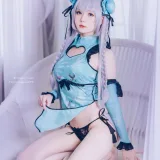 霜月shimo《艳娘幻梦谭 黛玉》主题写真：16张全套美图