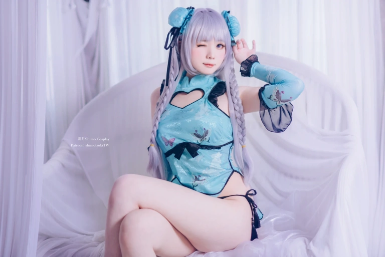 霜月shimo《艳娘幻梦谭 黛玉》主题写真：16张全套美图