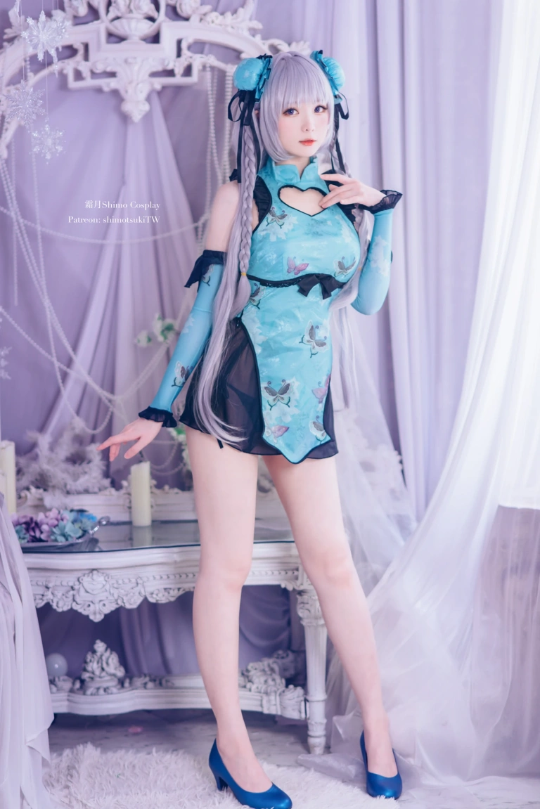 霜月shimo《艳娘幻梦谭 黛玉》主题写真：16张全套美图