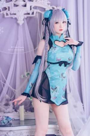 霜月shimo《艳娘幻梦谭 黛玉》主题写真：16张全套美图