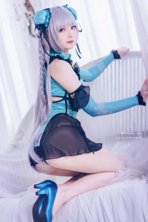 霜月shimo《艳娘幻梦谭 黛玉》主题写真：16张全套美图