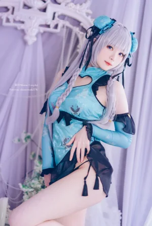 霜月shimo《艳娘幻梦谭 黛玉》主题写真：16张全套美图