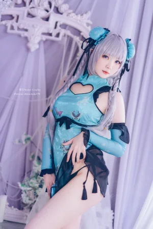 霜月shimo《艳娘幻梦谭 黛玉》主题写真：16张全套美图