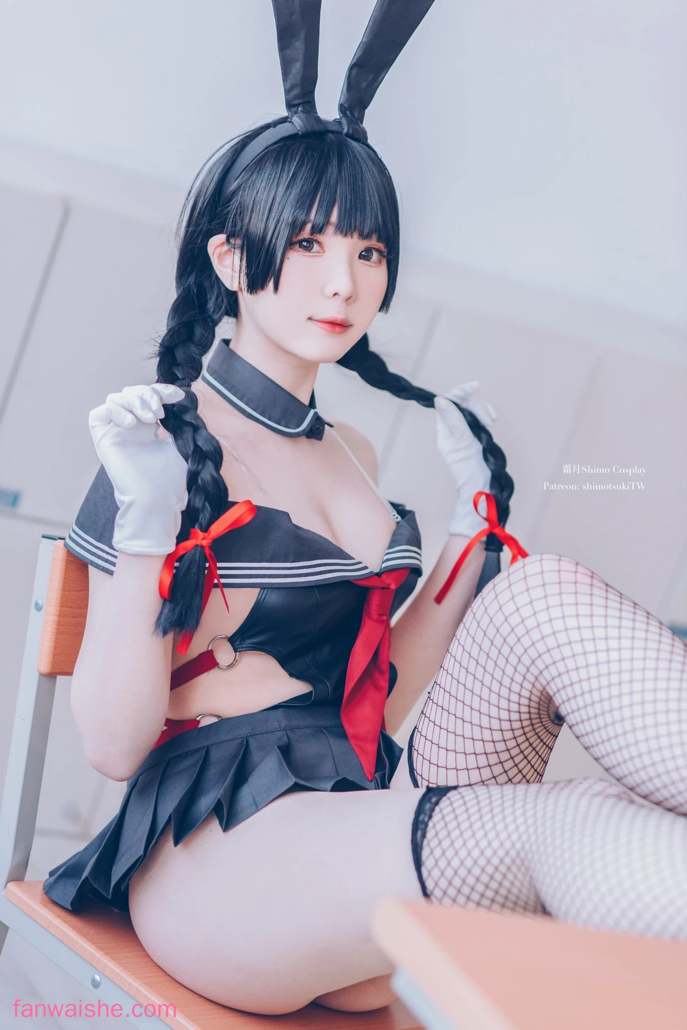 霜月shimo 霜月shimo NO.041 - 卯月桃子 水手服兔女郎