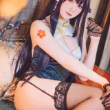 霜月shimo《碧蓝航线 吾妻旗袍》主题写真：12张全套美图，含1个视频
