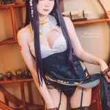 霜月shimo《碧蓝航线 吾妻旗袍》主题写真：12张全套美图，含1个视频