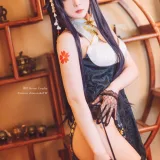 霜月shimo《碧蓝航线 吾妻旗袍》主题写真：12张全套美图，含1个视频
