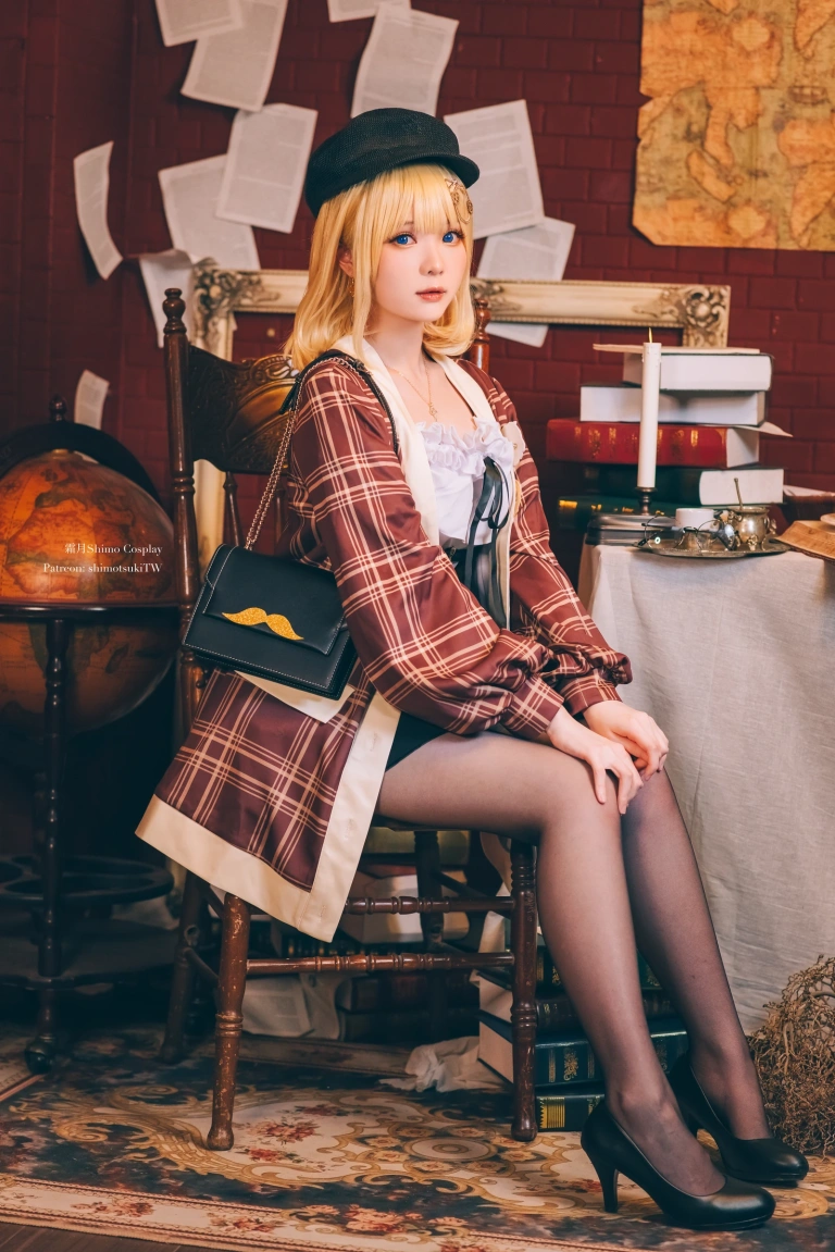 霜月shimo《华生 · 阿米莉亚》主题写真：11张全套美图