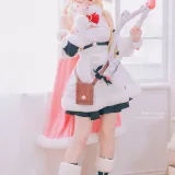 霜月shimo《Hololive 角卷綿芽》主题写真：13张全套美图
