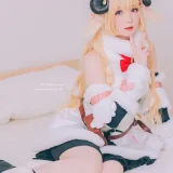 霜月shimo《Hololive 角卷綿芽》主题写真：13张全套美图
