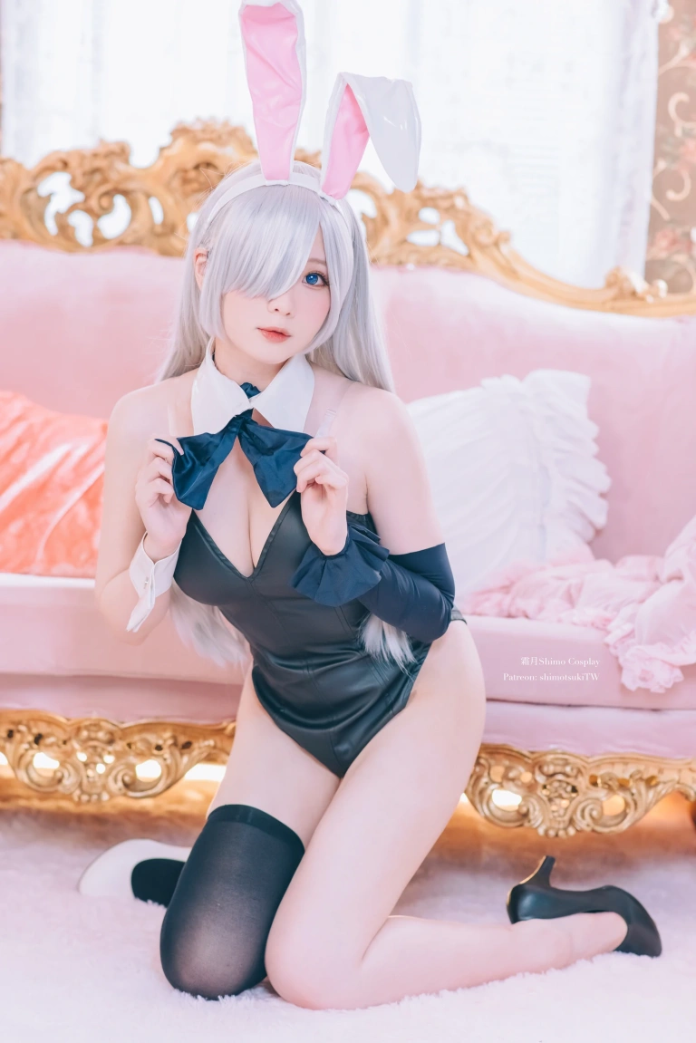 霜月shimo《七大罪 伊丽莎白 兔女郎》主题写真：16张全套美图