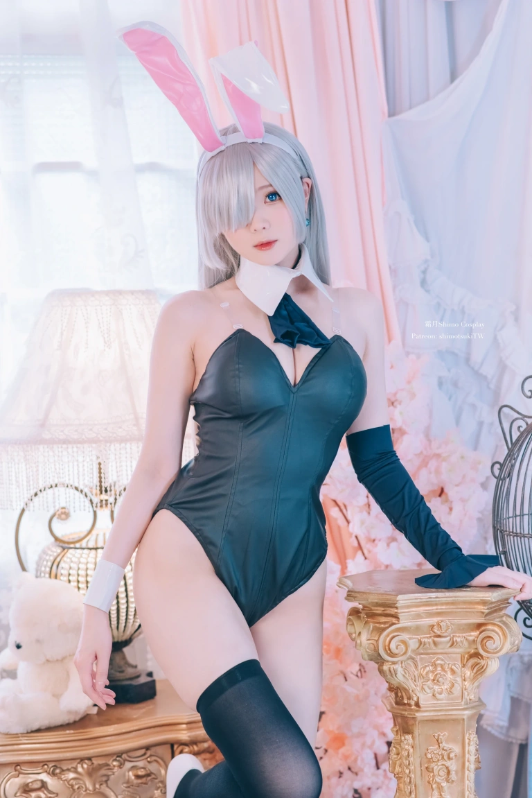 霜月shimo《七大罪 伊丽莎白 兔女郎》主题写真：16张全套美图