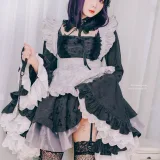 霜月shimo《黑江雫》主题写真：28张全套美图