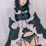 霜月shimo《黑江雫》主题写真：28张全套美图