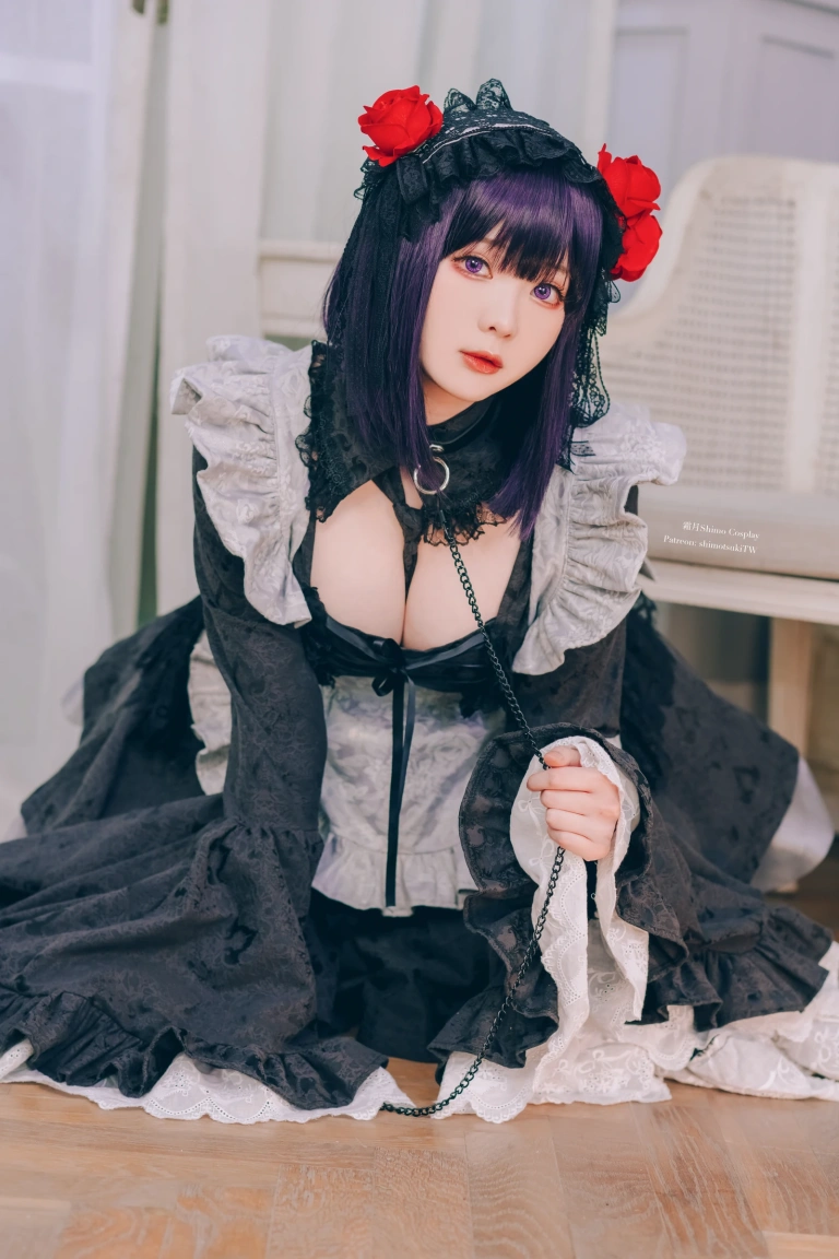 霜月shimo《黑江雫》主题写真：28张全套美图