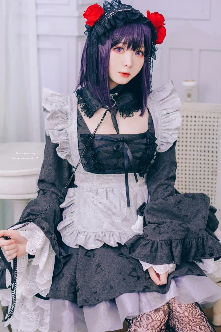 霜月shimo《黑江雫》主题写真：28张全套美图