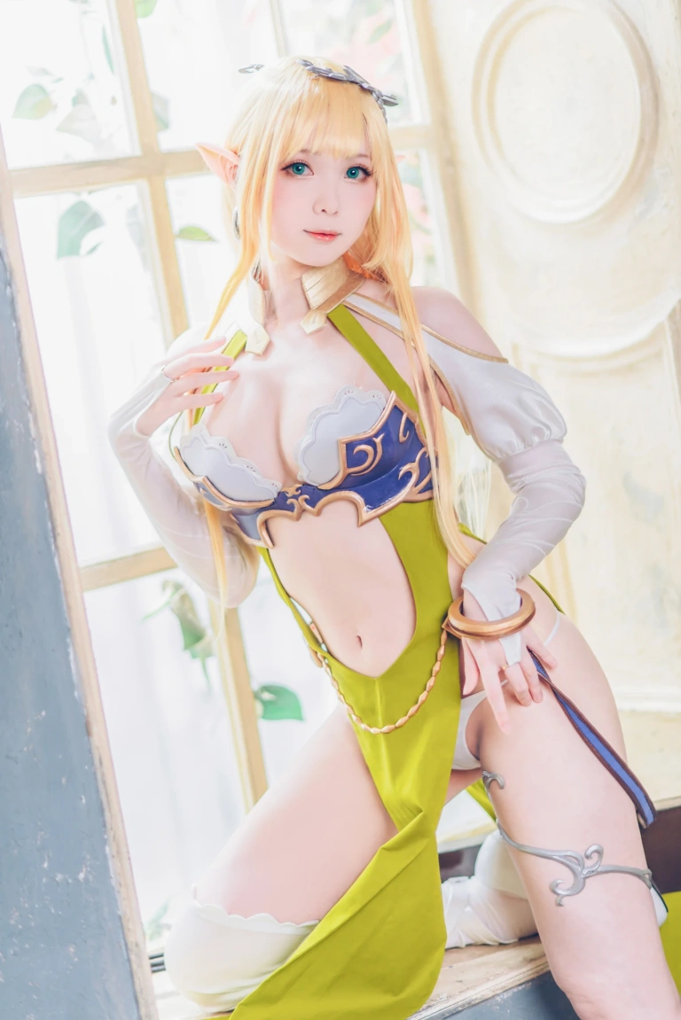 霜月shimo《Elf Village》主题写真：99张全套美图