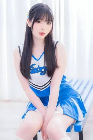 霜月shimo《啦啦队长（Cheerleader）（チアリーダー）》主题写真：22张全套美图