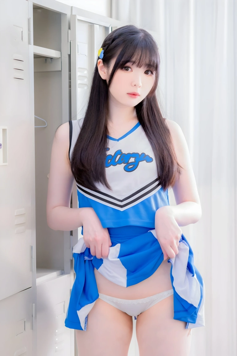 霜月shimo《啦啦队长（Cheerleader）（チアリーダー）》主题写真：22张全套美图