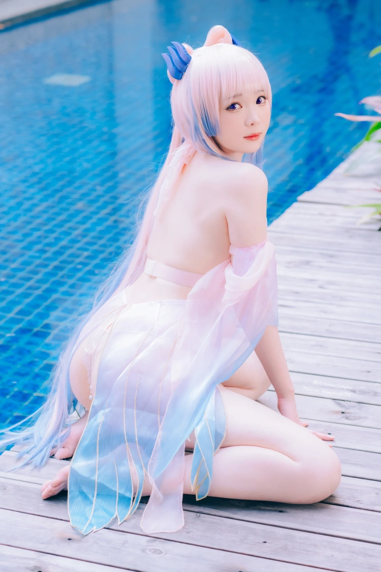 霜月shimo《Kokomi》主题写真：17张全套美图