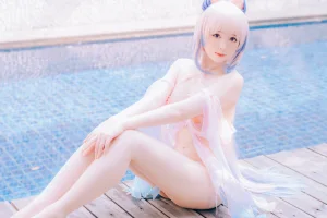 霜月shimo《Kokomi》主题写真：17张全套美图
