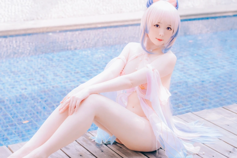 霜月shimo《Kokomi》主题写真：17张全套美图