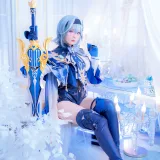 霜月shimo《Eula》主题写真：15张全套美图