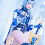 霜月shimo《Eula》主题写真：15张全套美图