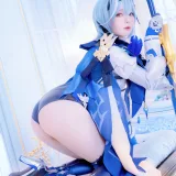 霜月shimo《Eula》主题写真：15张全套美图